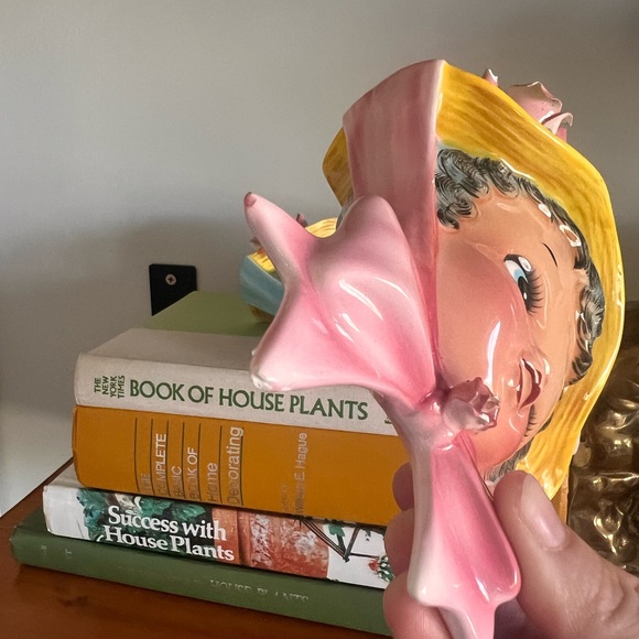 Vintage lefton miss dainty wallpockets - Picture 10 of 14